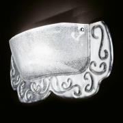 Kunstig vormgegeven Muranoglas-wandlamp Miro