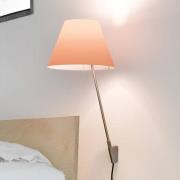 Luceplan Costanzina wandlamp aluminium, poeder