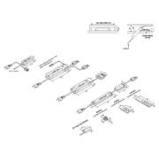 Transformator LED 350mA/16W met 3voudig-verdeler