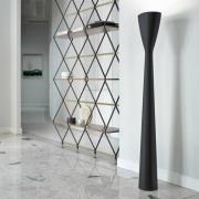 LED uplighter vloerlamp Carrara met dimmer, zwart