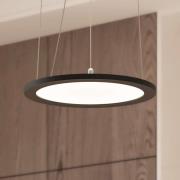 Prios Palino LED hanglamp, 30 cm, in zwart