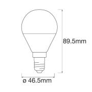 LEDVANCE SMART+ WiFi E14 5W Druppel RGBW per 3