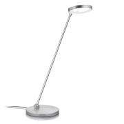 LED tafellamp Thea-T, mat nikkel