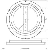 EVN ALR LED paneel wit 15W Ø30cm 3.000K