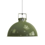 Jieldé Dante D450 hanglamp, olijfgroen, Ø 45 cm