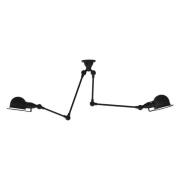 Jieldé Signal Sky3773 plafondlamp, 2-lamps zwart