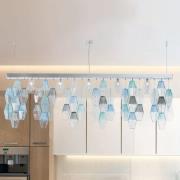 Hanglamp Glace met Murano glazen kappen