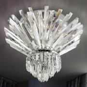 Kristallen plafondlamp Cristalli, 60 cm