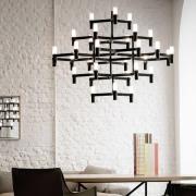 Nemo Crown Major hanglamp 30-lichts zwart