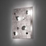 Knikerboker Buchi wandlamp 60x60cm bladzilver