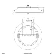 EVN Catino LED plafondlamp, CCT, 40 cm