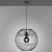 Hanglamp Drops met metalen kap, 1-lamp