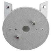 Hoekwandhouder voor buitenwandlampen, rond, alu