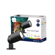 LED buitenspot Flores XL, IP44, CCT, RGB