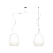 Casablanca Bagan hanglamp 2-lamps, Ø 26 cm