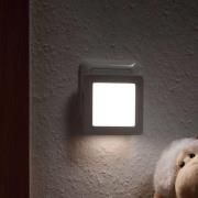 Paulmann LED nachtlampje, wandcontactdoos, hoekig