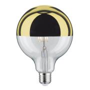 LED lamp E27 G125 827 6,5W Hoofdspiegel goud