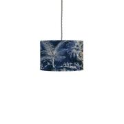 EBB & FLOW Palms indigo 12cm kabel gedraaid/zilver