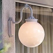 Stijlvolle buitenwandlamp Arcturus in wit