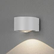 LED buitenwandlamp Gela, onder stralend, wit