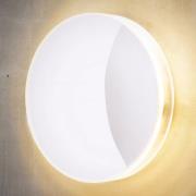 LED buiten wandlamp Marbella, wit