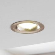 LED inbouwspot Saliceto rond stijf 2.700K nikkel