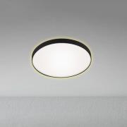 LED plafondlamp Flet met Backlight, Ø 28,5 cm