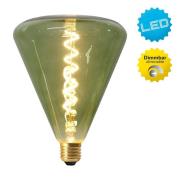 LED lamp Dilly E27 4W 2200K dimbaar, groen getint