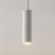 Lindby hanglamp Joffrey, wit, metaal, Ø 6 cm