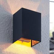 Lindby Lukani wandlamp, hoekig