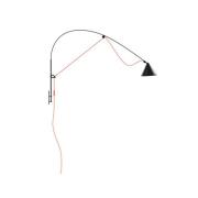 midgard AYNO wall L wandlamp zwart/oranje 930