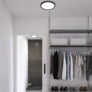 LED plafondlamp Liva Smart, zwart