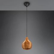 Hanglamp Sprout van rotan, 1-lamp, natuur