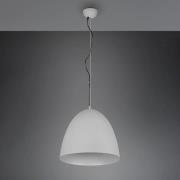 Hanglamp Tilda, 1-lamp, grijs, Ø 40 cm