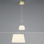 BANKAMP LED hanglamp, 1-lamp, messing