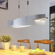LED hanglamp Marija, verticaale afdekking, zilver