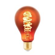 LED lamp E27 filament 4W 2.000K koper bedampt