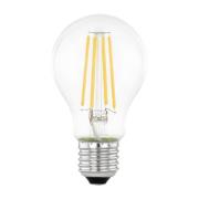 LED lamp E27 A60 7,3W filament 3.000K met sensor