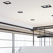 Inbouwdownlight Mod I, 1-lamp, zwart
