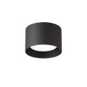 Ideal Lux downlight Spike Rond, zwart, aluminium, Ø 10 cm