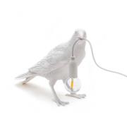 LED decoratie-tafellamp Bird Lamp, wachtend, wit