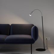 Neo! Floor LED vloerlamp dimbaar alu/zilver