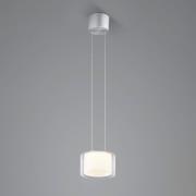 BANKAMP Grand Clear LED hanglamp, 1-lamp, Ø 20 cm