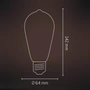 Calex Smart Rustiek E27 ST64 LED 4,9W Draad RGBW