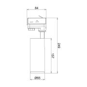 LED track spot Lucea Phase Phase 10W wit