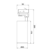 LED railspot Lucea Phase 15W zwart