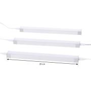 Prios Esbena LED meubelverlichting CCT 20 cm set van 3