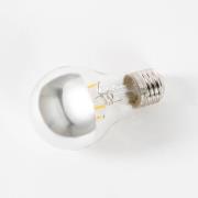 E27 3,5W LED kopspiegellamp A60 2700K zilver per 2