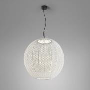 Bover Nans Sphere S/80 LED buiten hanglamp beige