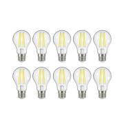 LED filament lamp E27 3,8W 827 806 Lumen 10/set